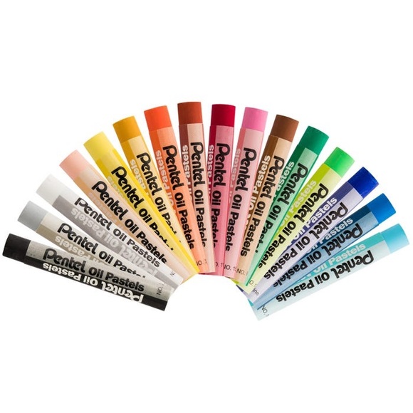 Pentel Arts Oil Pastels 50 Sticks - Picture 3 of 4